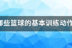 篮球训练动作方法集合图片大全集